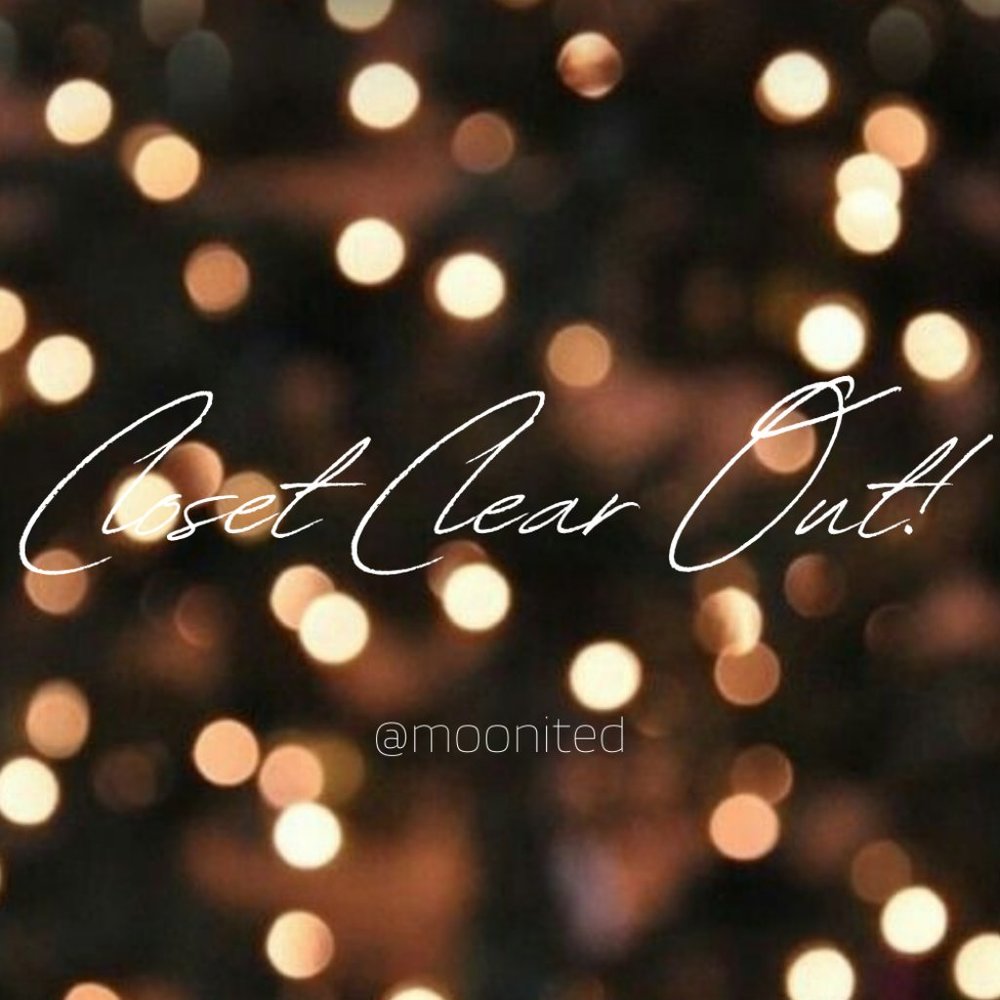 Closet Clearout! Bundle Discount Percentage of 30%